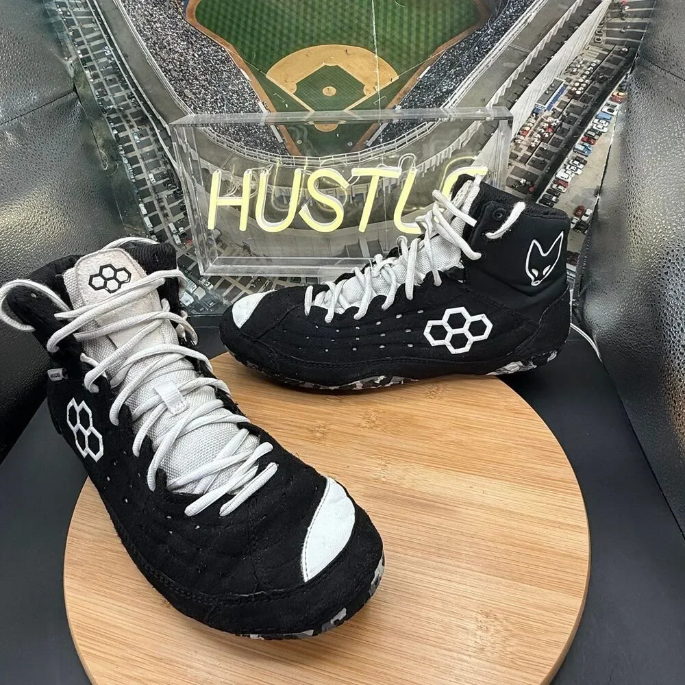 Rudis SF Tbilisi 2.0 Wrestling Shoes Mens Size 11.5 Black/White